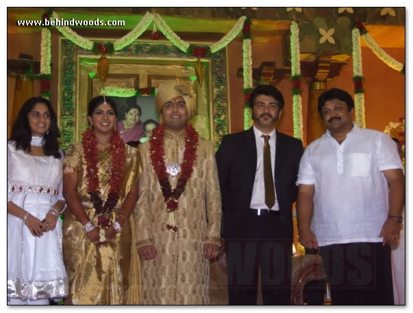 Prabhu Daughter Wedding Reception - Images