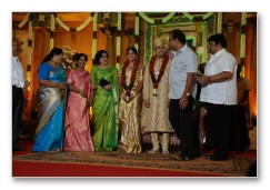 Prabhu Daughter Wedding Reception - Images