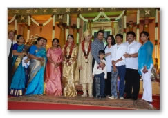 Prabhu Daughter Wedding Reception - Images