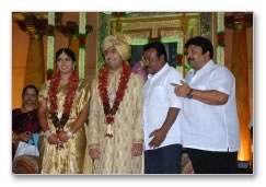 Prabhu Daughter Wedding Reception - Images