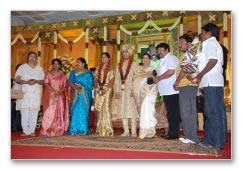 Prabhu Daughter Wedding Reception - Images