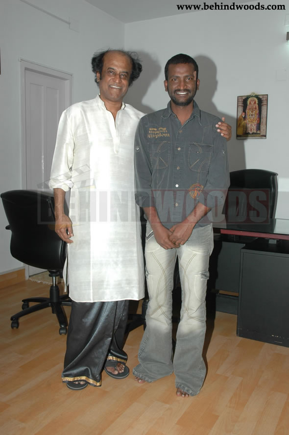 Rajinikanth calls upon VKK hero & director