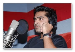 Silambarasan dubs for Slumdog: images