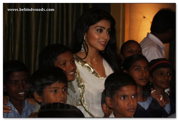 Suriya/Shriya experience the Joy of Giving - images