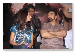 Unnaipol Oruvan - Press meet images