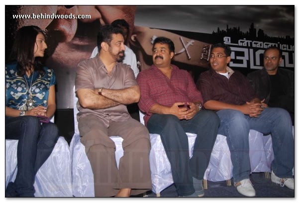 Unnaipol Oruvan - Press meet images