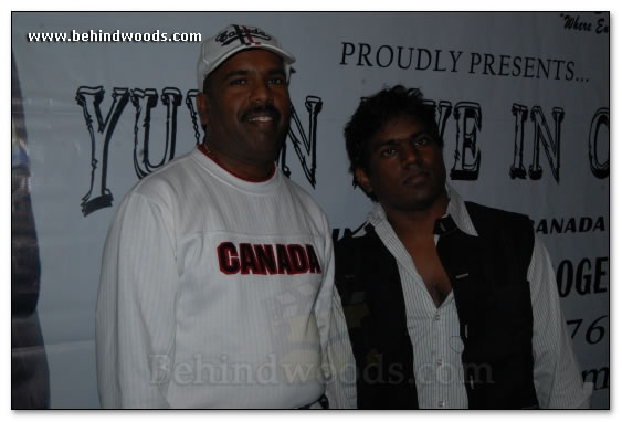 Yuvan`s concert announcement - Images