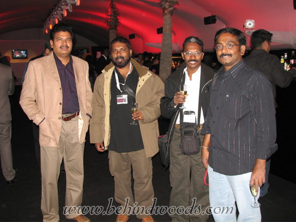 Exclusive Image - Mani, Shankar & Team Veyil at Cannes