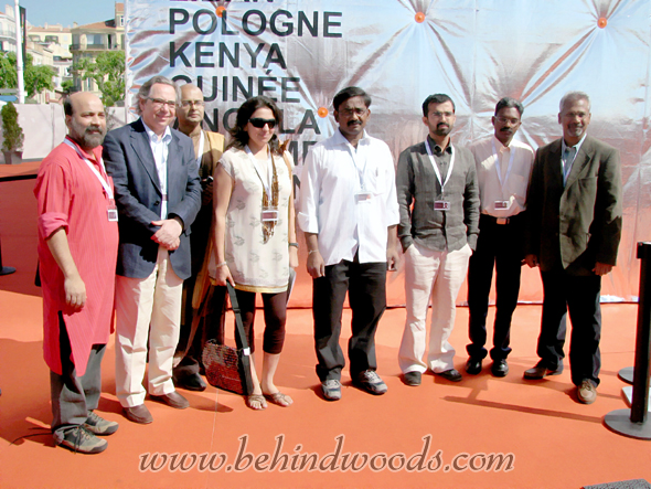 Exclusive Image - Mani, Shankar & Team Veyil at Cannes