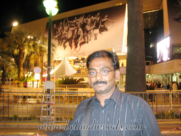 Exclusive Image - Mani, Shankar & Team Veyil at Cannes