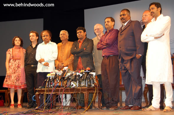 AR Rahman KM Music Conservatory press meet images