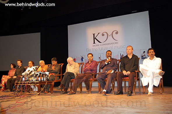 AR Rahman KM Music Conservatory press meet images