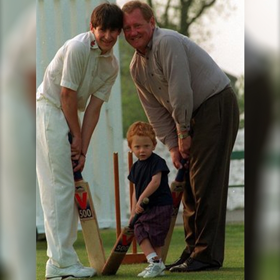 David Bairstow, Andrew Bairstow and Jonny Bairstow