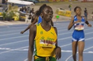 12-year Jamaican girl creates record in 200 meter run