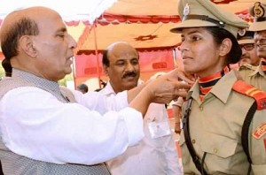 BSF's first women combat officer