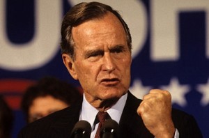 Former US President George HW Bush hospitalized