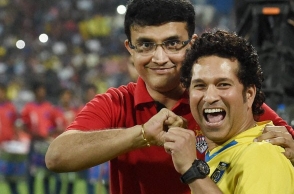 Ganguly tweets on Sachin’s song debut