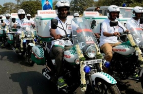 Goa to launch two-wheeler ambulance services