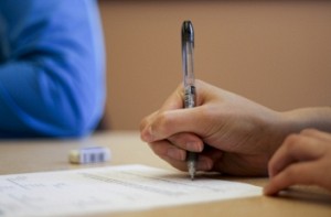 Man sits exam dressed as sis-in-law