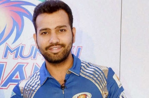 Rohit reprimanded for showing dissent at umpire's decision