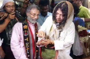 Irom Sharmila marries British partner in Kodaikanal