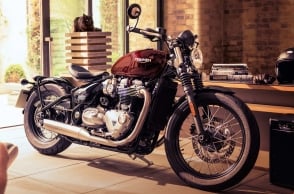 Triumph launches Bonneville Bobber in India