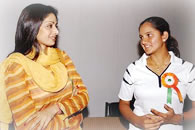 Sri Devi & Sania Mirza