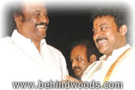 Rajinikanth and Chiranjeevi