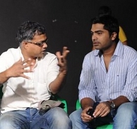 Gautham and Simbu are shooting for a fight sequence