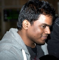 Yuvan has backed his bags and is on his way for his upcoming concert