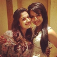 Trisha and Nayantara got together and enjoyed a night out in the city