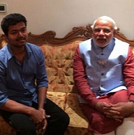 Vijay thanks Narendra Modi