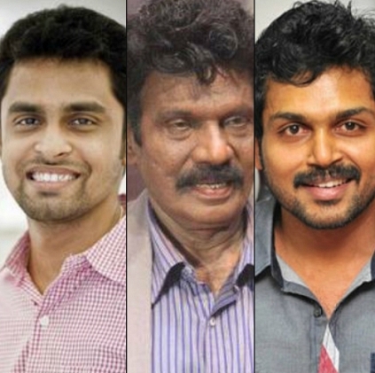 Actor Karthi, director Balaji Mohan and comedian Goundamani are celebrating their Birthdays today (May 25th)
