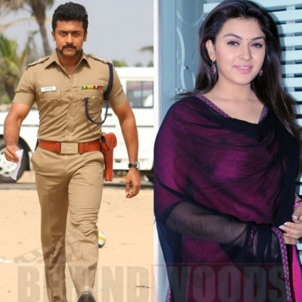 Actress Hansika states that she has not been approached for Singam 3
