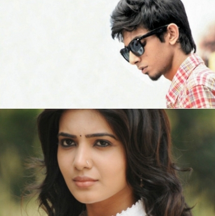 Anirudh - Samantha's Telugu film A.. Aa is formally launched!