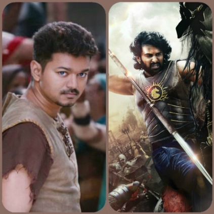 Comparison of few elements between Vijay's Puli trailer and Baahubali movie