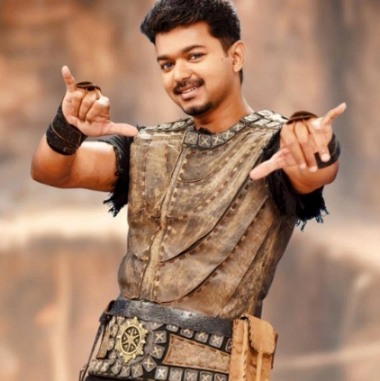 Ilayathalapathy Vijay's special screening of Puli for his Family and friends