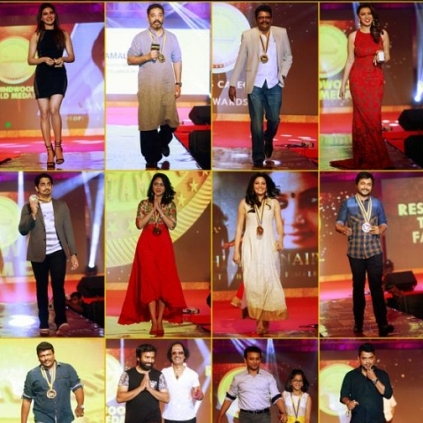 Many artists walked the ramp in style at the recently held Behindwoods Gold Awards function