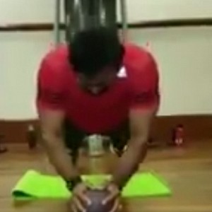 Sarathkumar's latest gym workout video