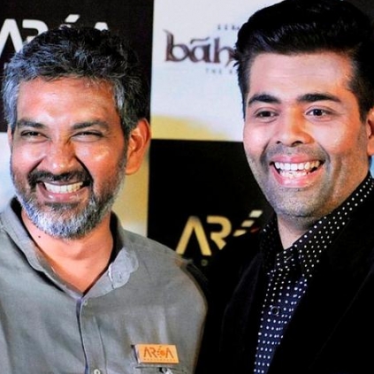 Director Rajamouli says it might be a possibility to work with Karan Johar