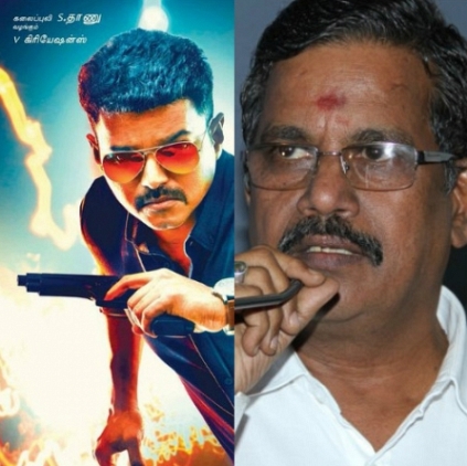 Kalaipuli.S.Thanu clarifies about the controversy regarding Theri's release in Chengalpet