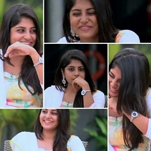''Happy to share screen space with the happening Manjima''
