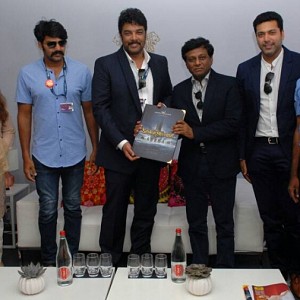 A surprise move by the Sangamithra team at Cannes!