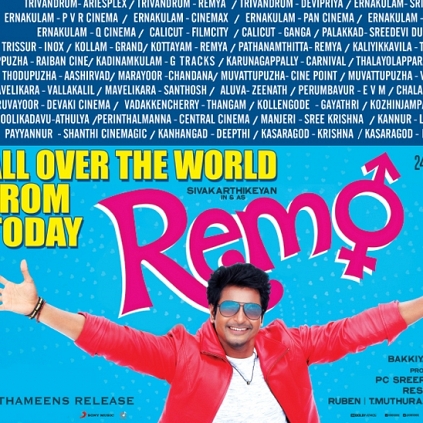 Shibu Thameens releases Sivakarthikeyan's Remo in Kerala over 40 screens