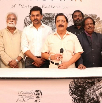Sivakumar's paintings exhibited at Lalit Kala Academy, Chennai