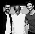 What did M.S.Dhoni discuss with Superstar Rajinikanth?