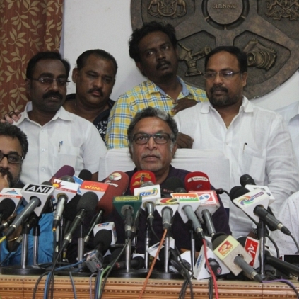 All Cine Tamil Nadu Association held a press conference to release accused members from Rajiv Gandhi Murder Case