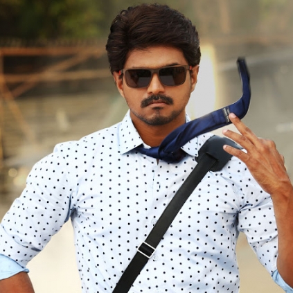 Vijay finishes recording for a song in Bairavaa