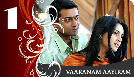 VAARANAM AAYIRAM - TOP TEN MOVIES TAMIL BOX OFFICE CHENNAI COLLECTIONS