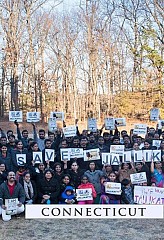 Jallikattu support event at Farmington, CT, USA